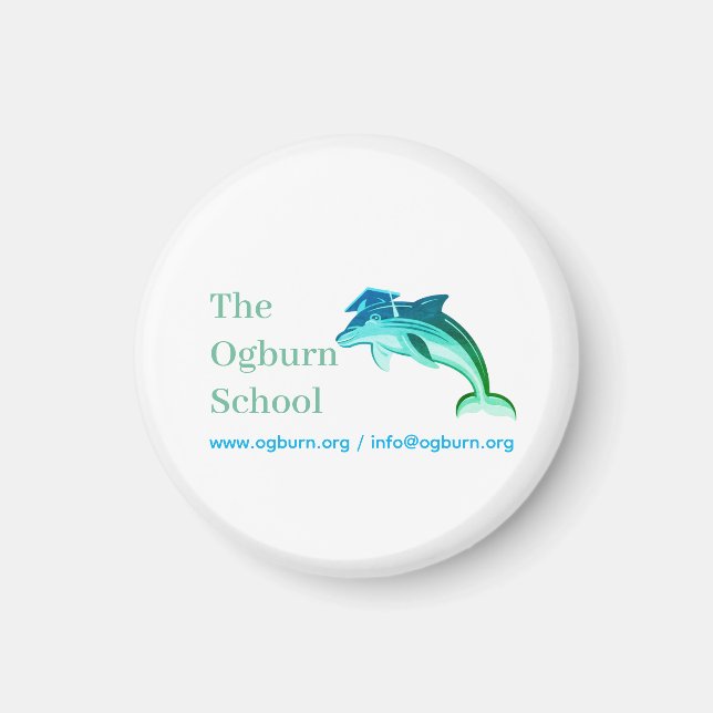Ogburn School Mascot Magnet (Framsidan)