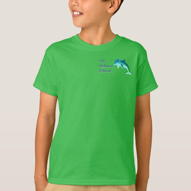 Ogburn School Mascot Tee - POJKARS T-SHIRT (Framsida)