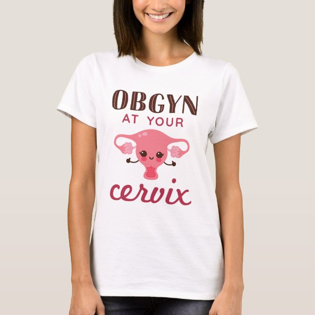 OGBYN på din Cervix T Shirt (Framsida)