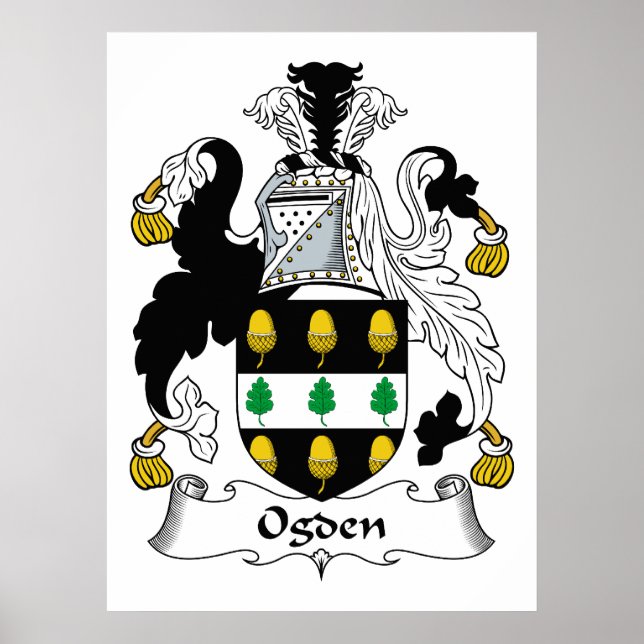 Ogden Family Crest Poster (Framsidan)