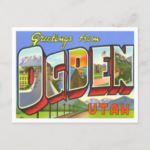 Ogden, Utah Big Brev vykort
