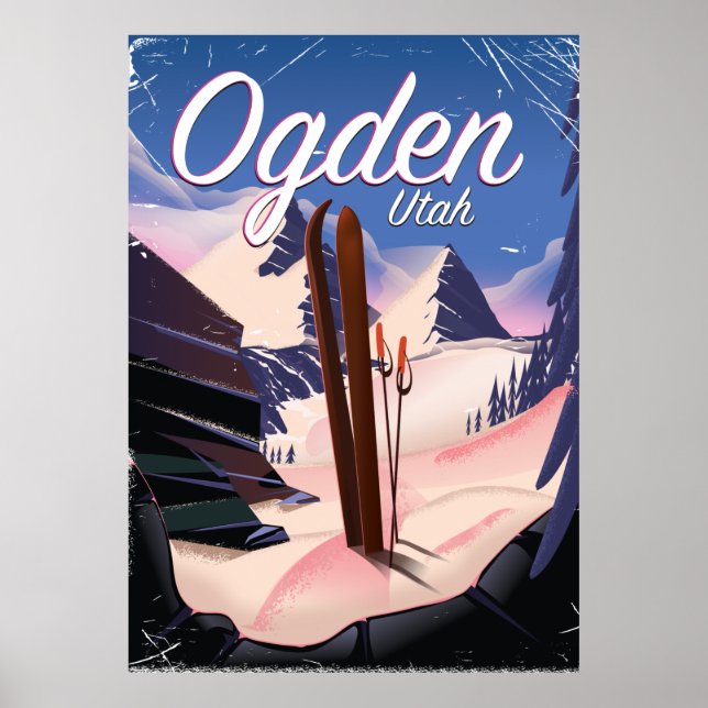 ogden, Utah skidposter Poster (Framsidan)