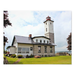 Ogdensburg Harbour Lighthouse, New York Photo Prin Fototryck