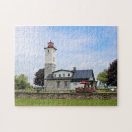 Ogdensburg Harbour Lighthouse, New York Puzzle Pussel