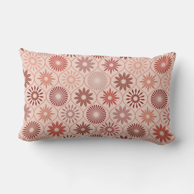 Ogee Boho-blommor Lumbarkudde (Baksida)