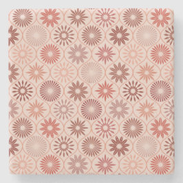 Ogee Boho-blommor Stenunderlägg