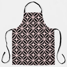 Ogee och Star Repeat Mönster Apron