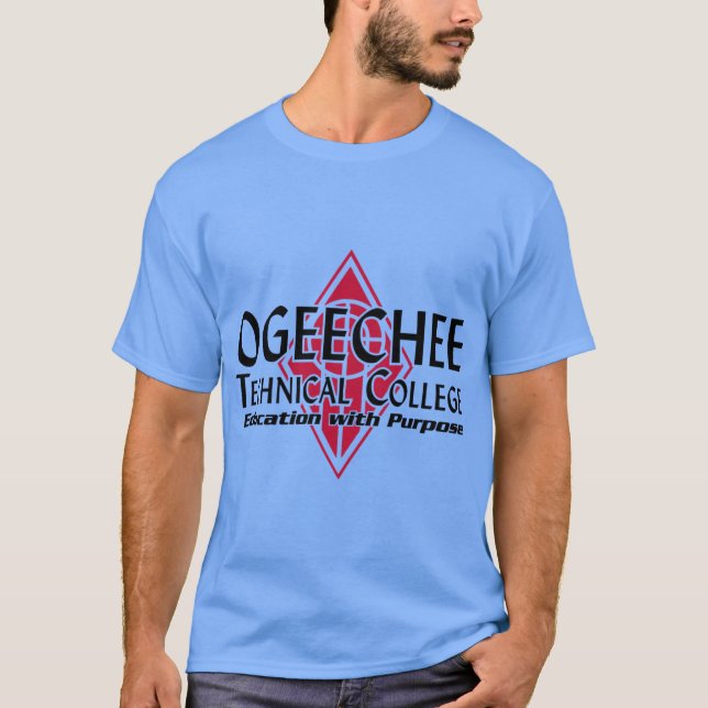 Ogeechee Tech College Logotyp1 T Shirt (Framsida)