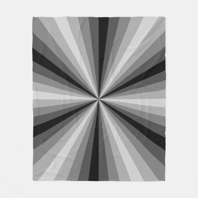 Ogenomskinlig svart blankett i Illusion Fleecefilt (Framsidan)