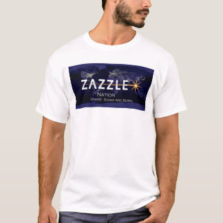 Ogenomskinlig" T-tröja för Zazzle nationlogotyp " Tröja