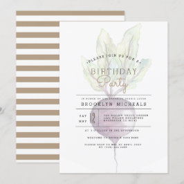 Ogenomskinliga Beets | Organisk Veggie Watercolor  Inbjudningar