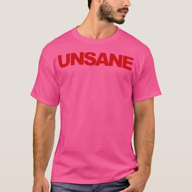 Ogenomtänkt röd t shirt (Framsida)