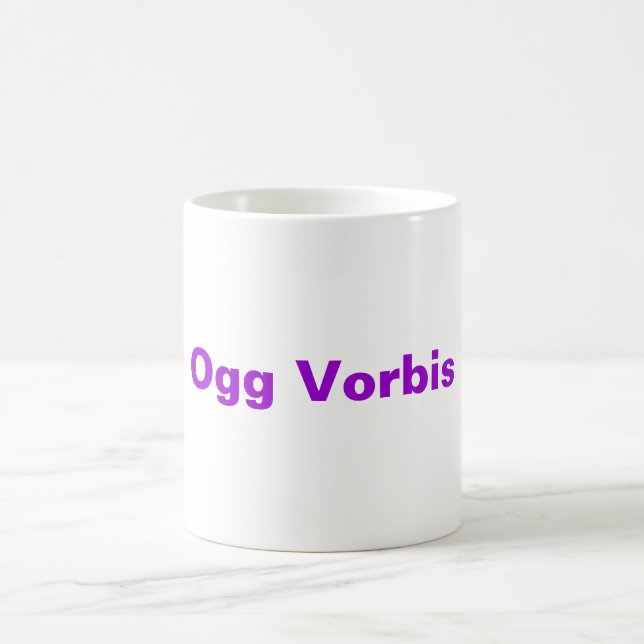Ogg Vorbis Kaffemugg (Center)