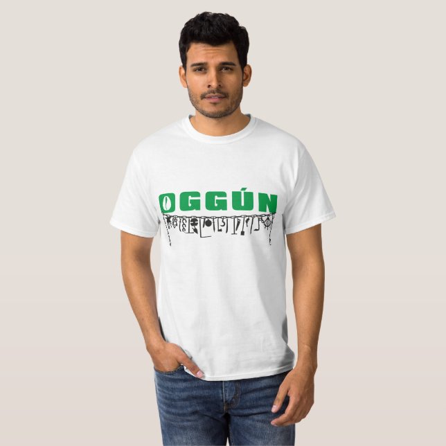 Oggun with achaba 1 t-shirt (Hel framsida)