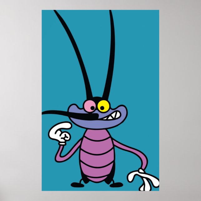 Oggy och Cockroacher xilam Poster (Framsidan)
