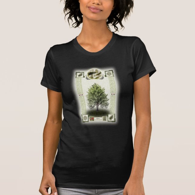 Ogham runor - Ioho Tee Shirt (Framsida)