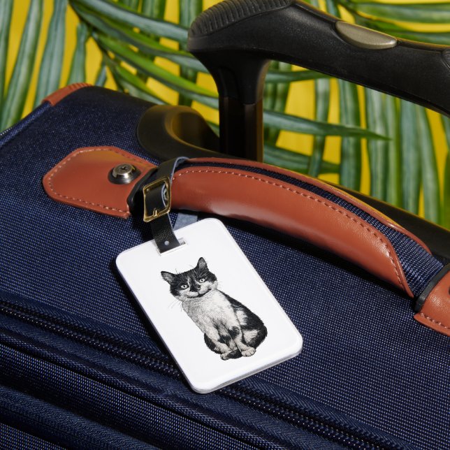 Ogie the cat bagagebricka (Framsida Insitu 1)
