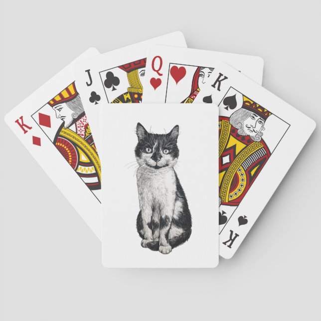 Ogie the cat casinokort (Baksidan)