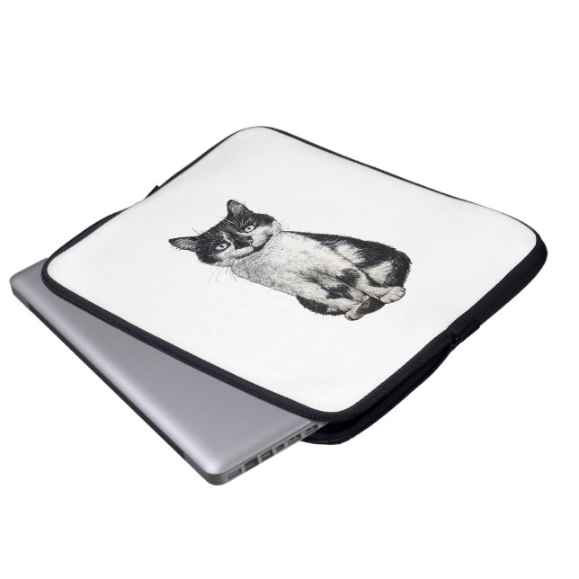 Ogie the cat laptop fodral (Framre botten)