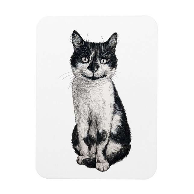 Ogie the cat magnet (Vertikal)