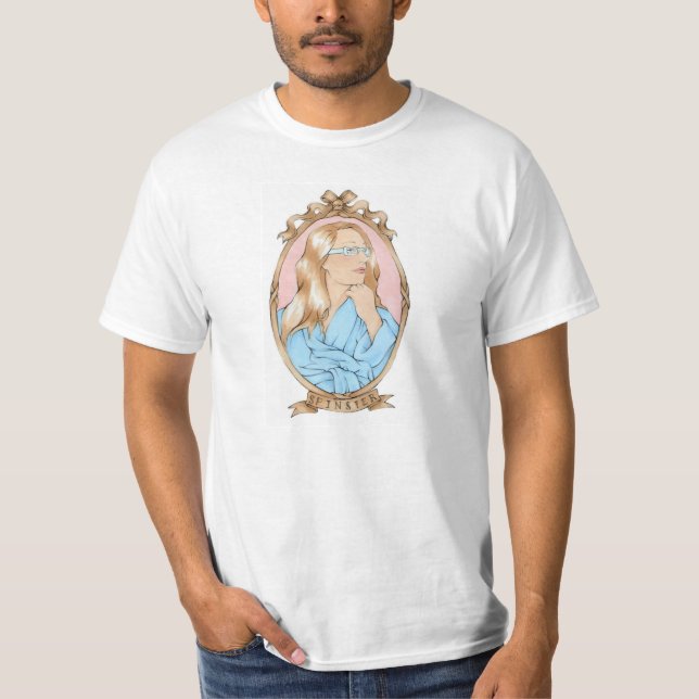 Ogift kvinnaporträttutslagsplats tee (Framsida)