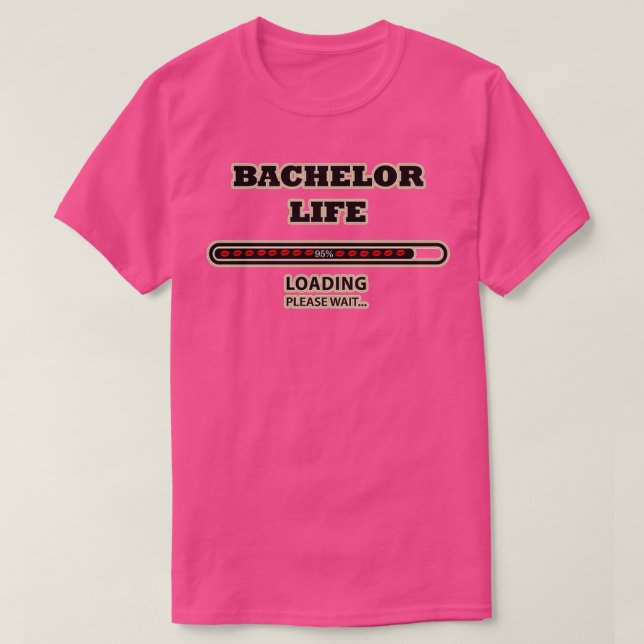 Ogift mans liv t shirt (Design framsida)