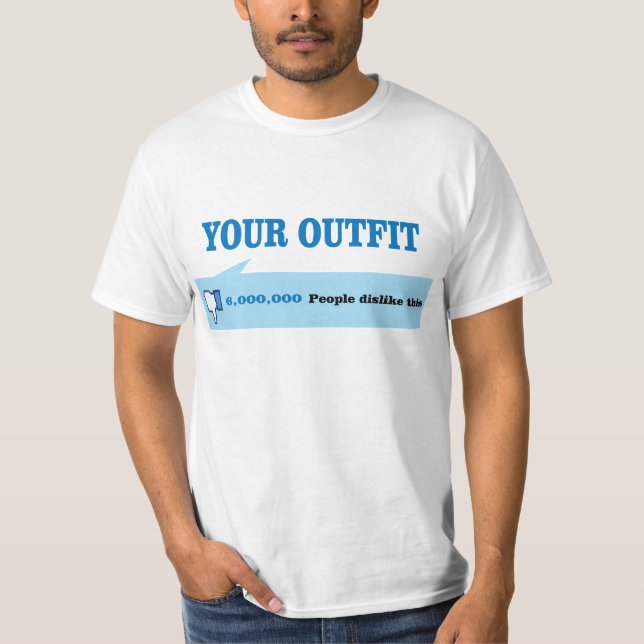 Ogilla din outfit. tee (Framsida)