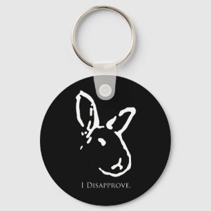 Ogilla kaniner Keychain Nyckelring
