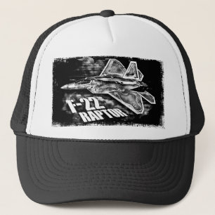 OGILTIG ROVFÅGEL F-22 TRUCKERKEPS