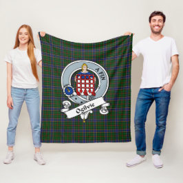 Ogilvie Hunting Klan Badge Tartan Play Fleecefilt