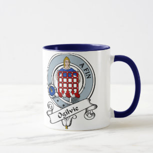 Ogilvie klanemblem mugg