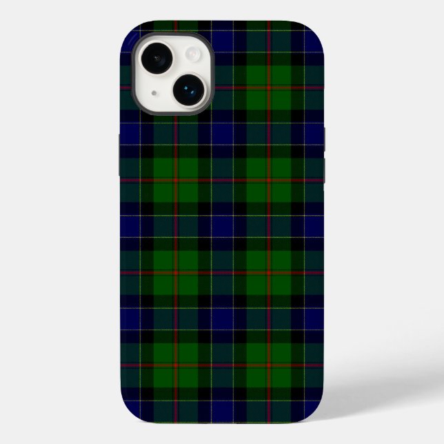 Ogilvie tartan blue grönt plaid (Baksida)