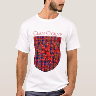Ogilvy Tartan Scottish Play Lejon Rampant T Shirt