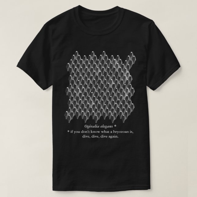 Ogivalia elegans t-shirt (Design framsida)
