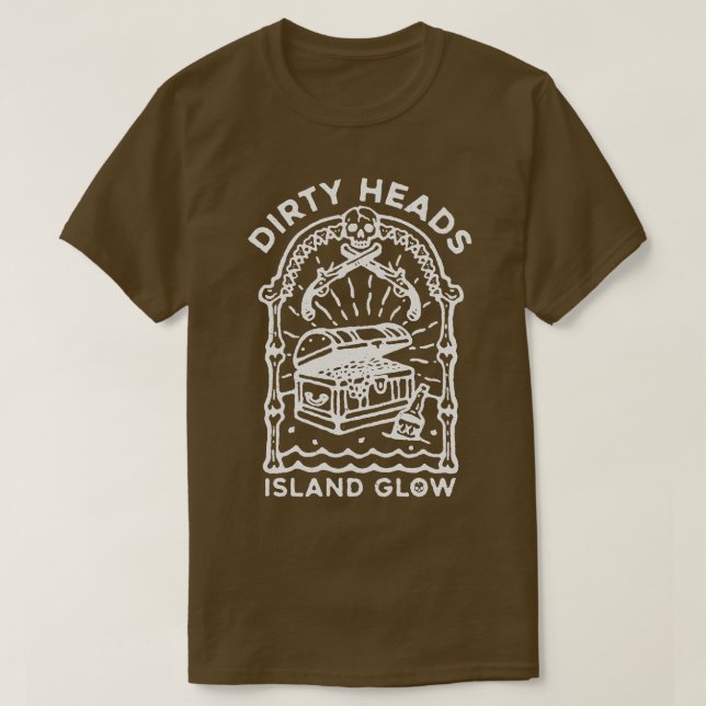 ögla med smutsiga huvuden 2 t shirt (Design framsida)