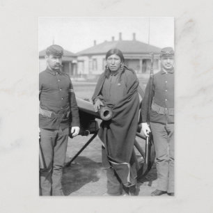 Oglala Indian Plenty Horses Vykort