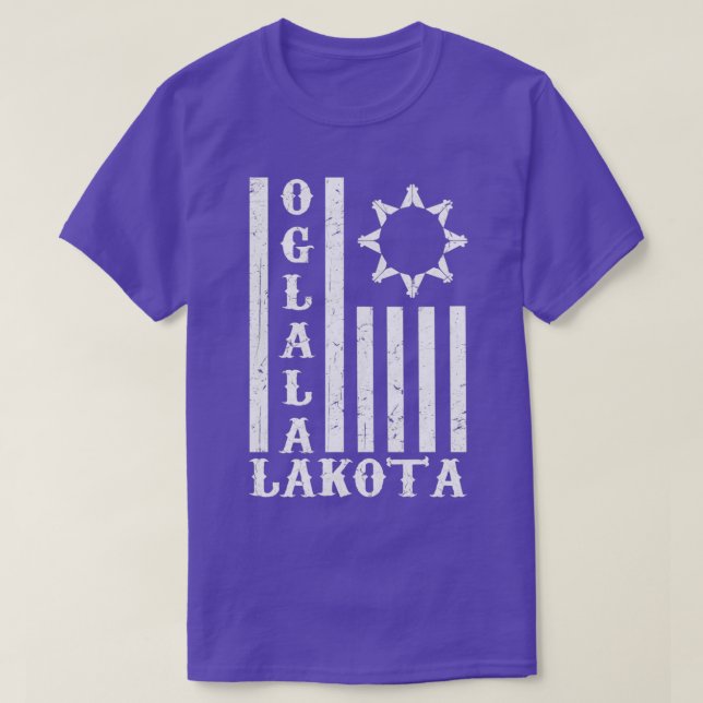 Oglala Lakota 1 T Shirt (Design framsida)