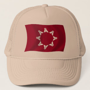 Oglala Lakota Flagg Hatt Truckerkeps