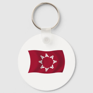 Oglala Lakota Flagg Nyckelring