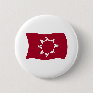 Oglala Lakota Flagga Knapp