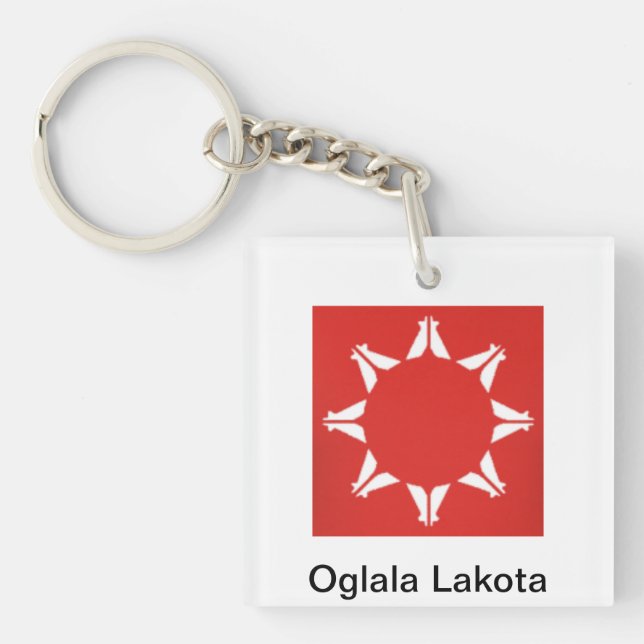 Oglala Lakota keychain (Framsidan)