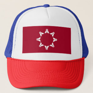 Oglala Lakota Sioux Flagga Keps