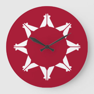 Oglala Lakota Sioux Flagga Stor Klocka