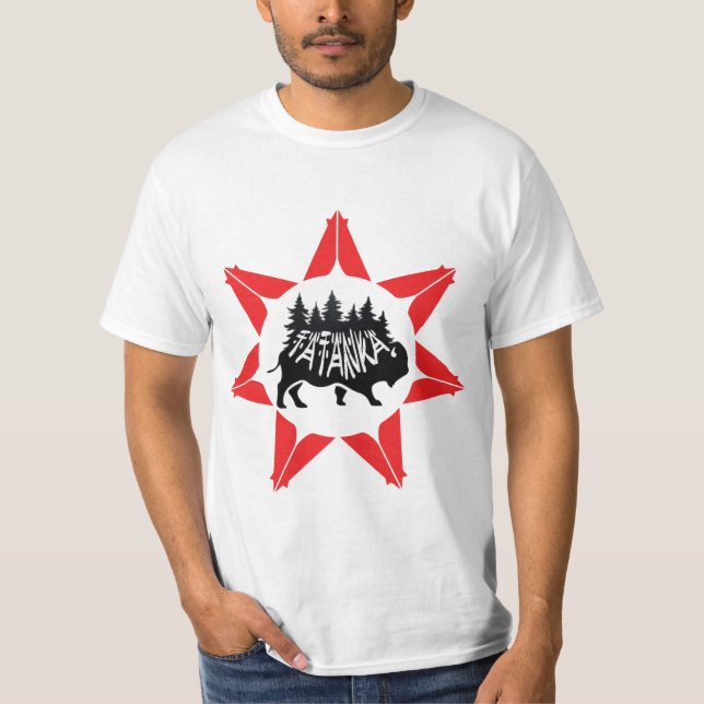 Oglala lakota t shirt (Framsida)