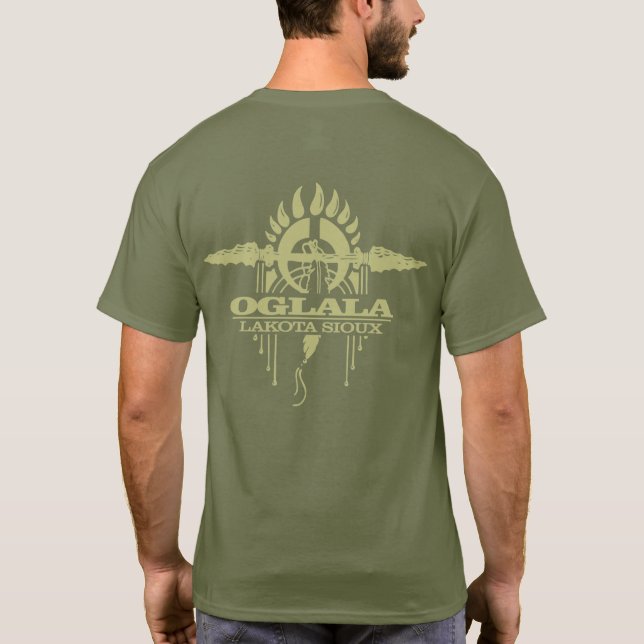 Oglala Sioux 2o T Shirt (Baksida)