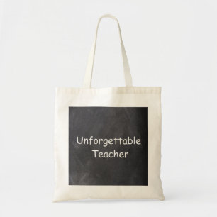 Oglömlig stift för Chalkboard-design för lärare Tygkasse