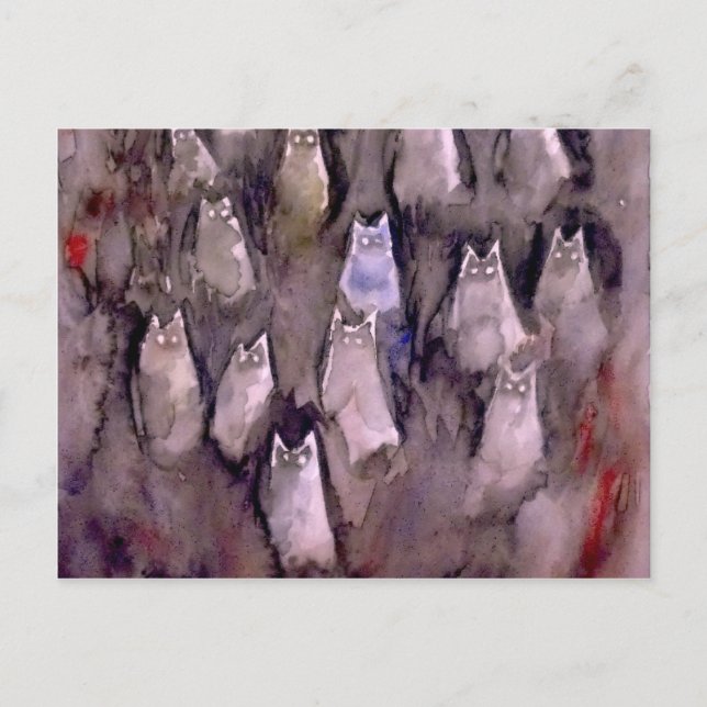 ÖGON ÄR WATCHING-2 VYKORT (Framsida)