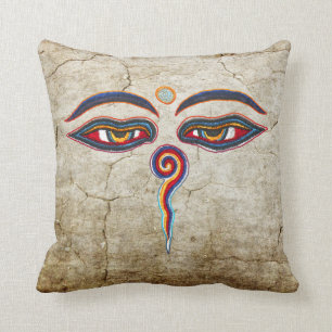 Ögon av Buddha/Augen der Weisheit Kudde