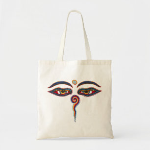 Ögon av Buddha/Augen der Weisheit Tygkasse
