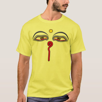 Ögon av Buddhaen Tee